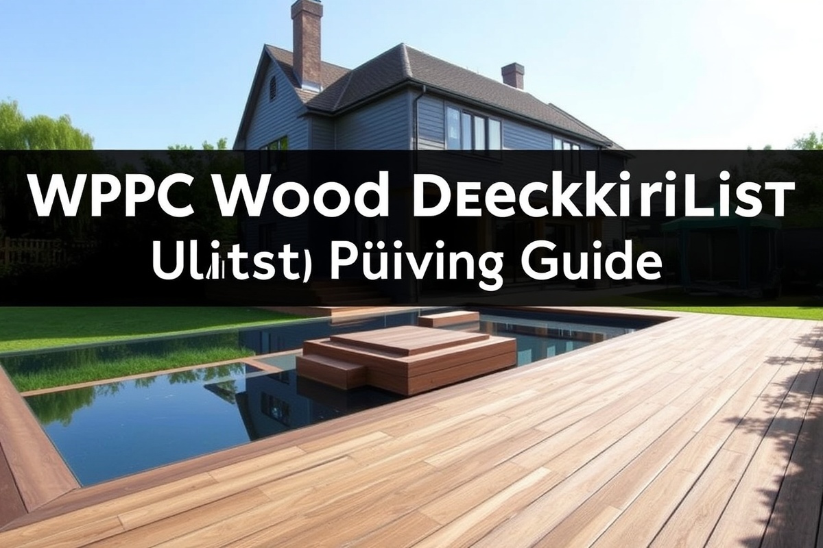 WPC Wood Decking Pricelist: Your Ultimate Buying Guide