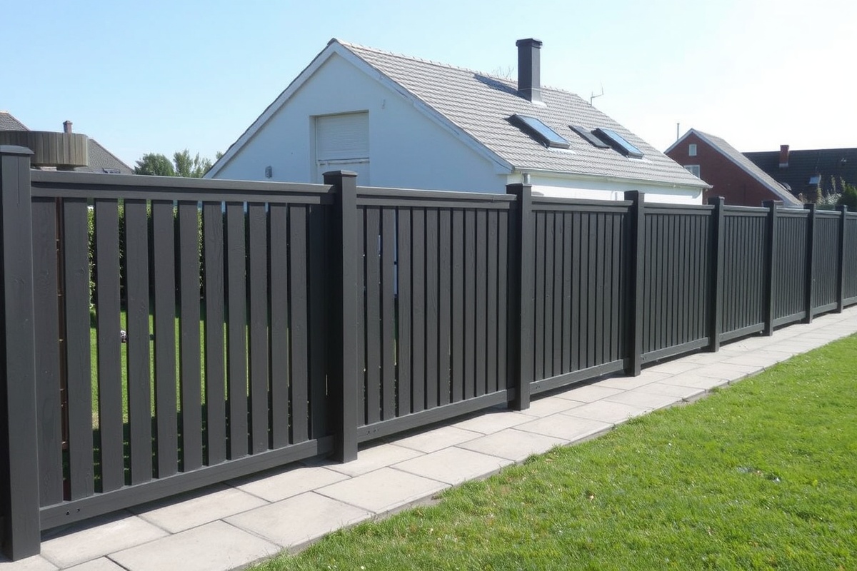 WPC Zaun 100 cm Hoch: The Eco-Friendly Choice for Your Fence