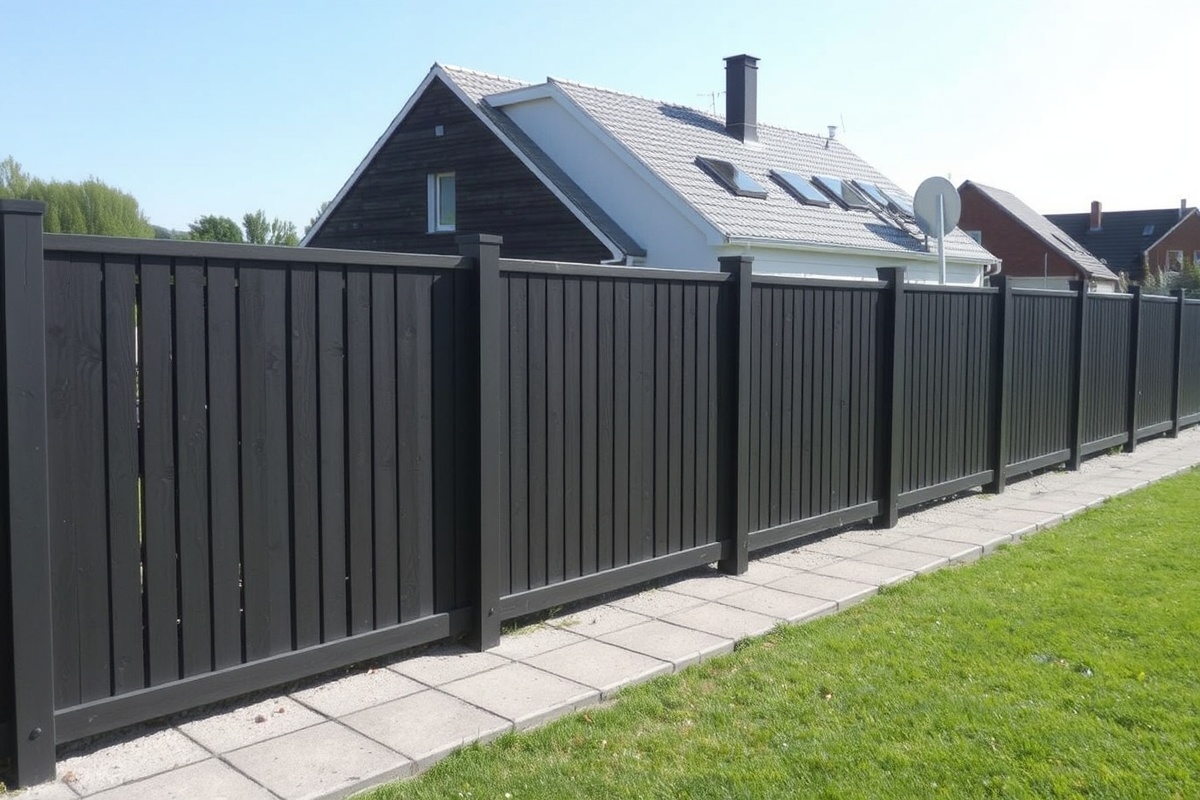 WPC Zaun 2m Hoch: The Ideal Fence for Privacy and Protection