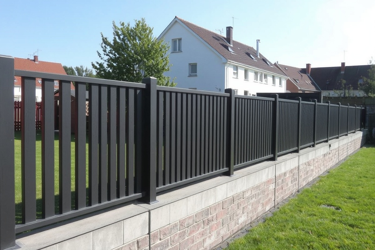 WPC Zaun auf Mauer: A Sustainable Solution for Urban Fencing