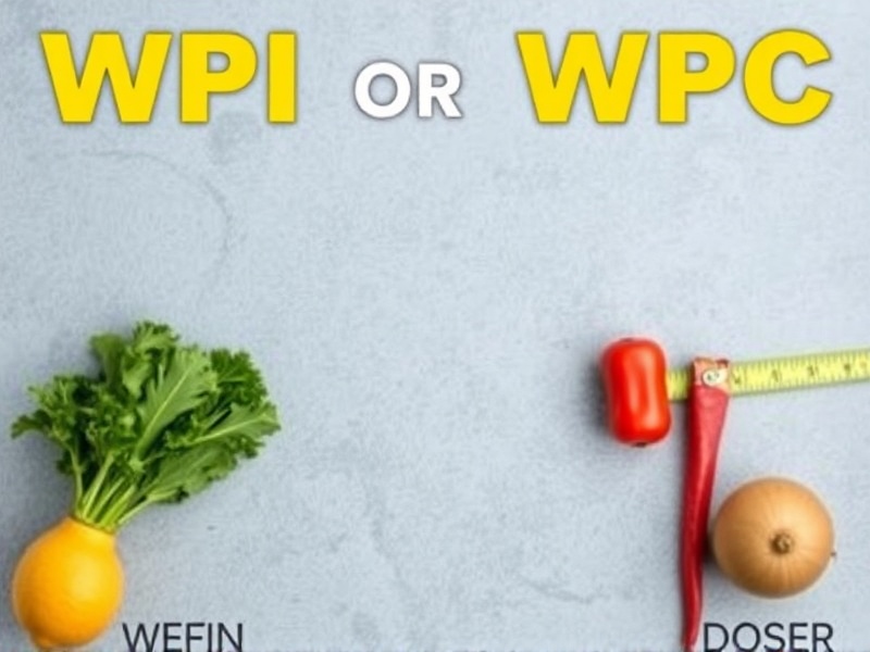 wpi or wpc for weight loss