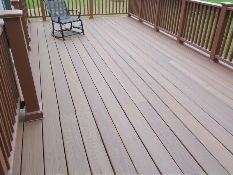 wrapped composite decking