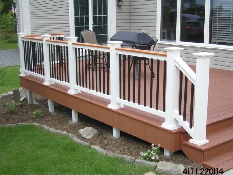 trex deck railing