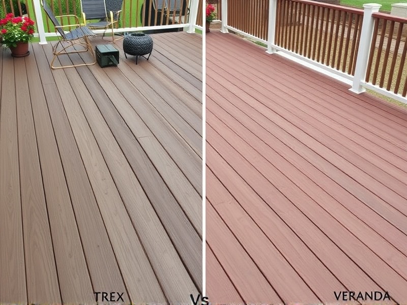 Trex vs Veranda Composite Decking: A Cost-Benefit Analysis