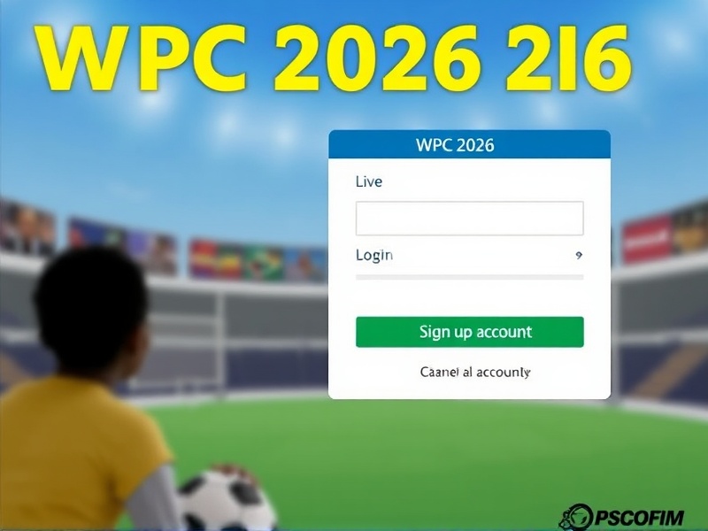 WPC 2026 Live Login Account: Everything You Need to Know