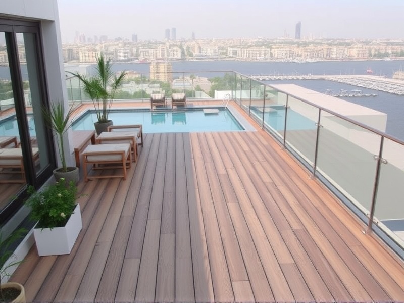 wpc decking in abu dhabi